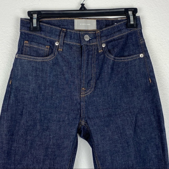 EVERLANE The Mid-Rise Skinny Jean, Dark Indigo, 25 - Picture 5 of 10